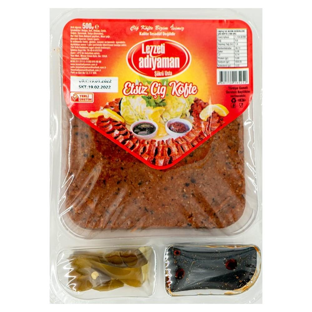 Lezzeti Adıyaman Çiğköfte Vakumlu 500 Gr