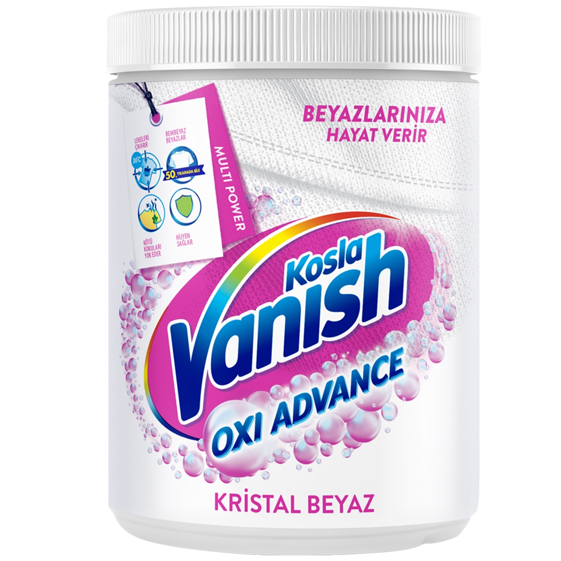 Vanish Multipower Kristal Beyaz Leke Çıkarıcı & Deterjan güçlendirici Toz 400 g