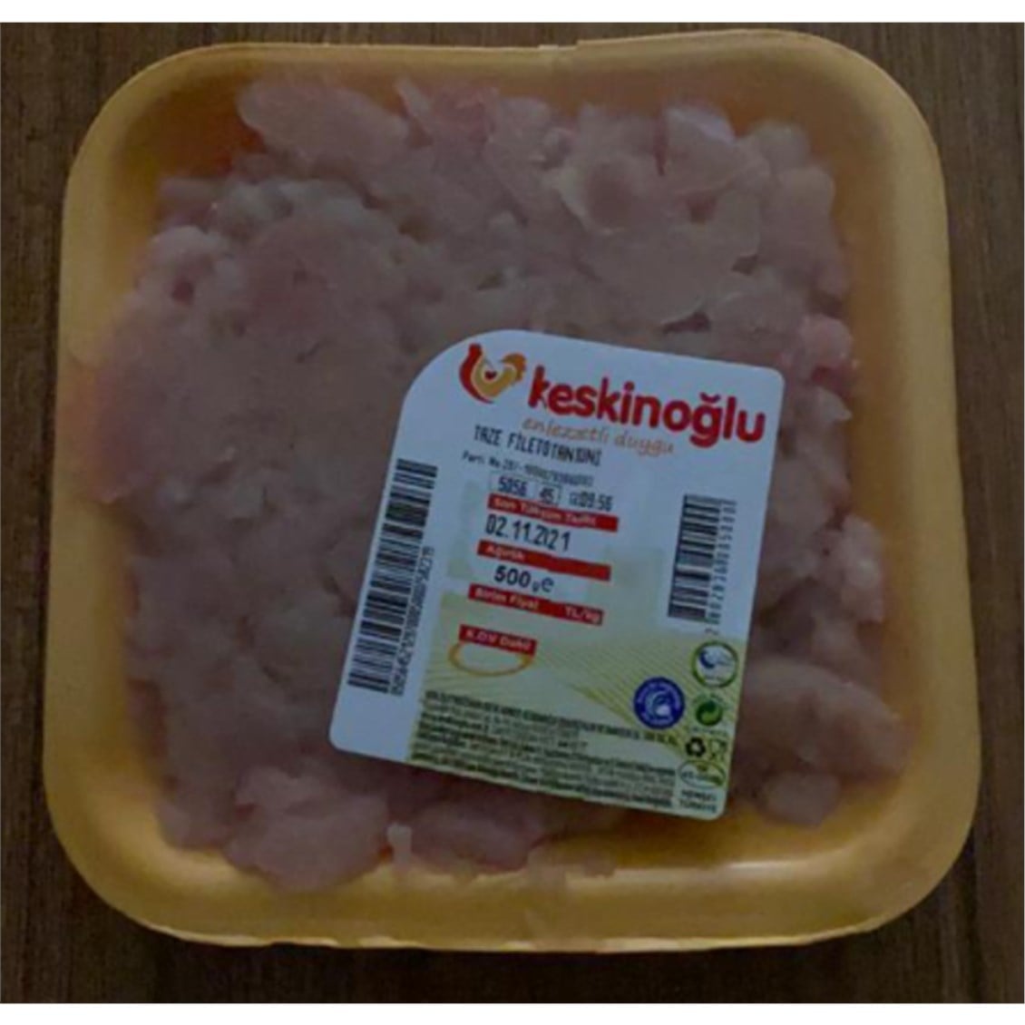 Keskinoğlu Tantunilik Piliç Fleto 500 Gr