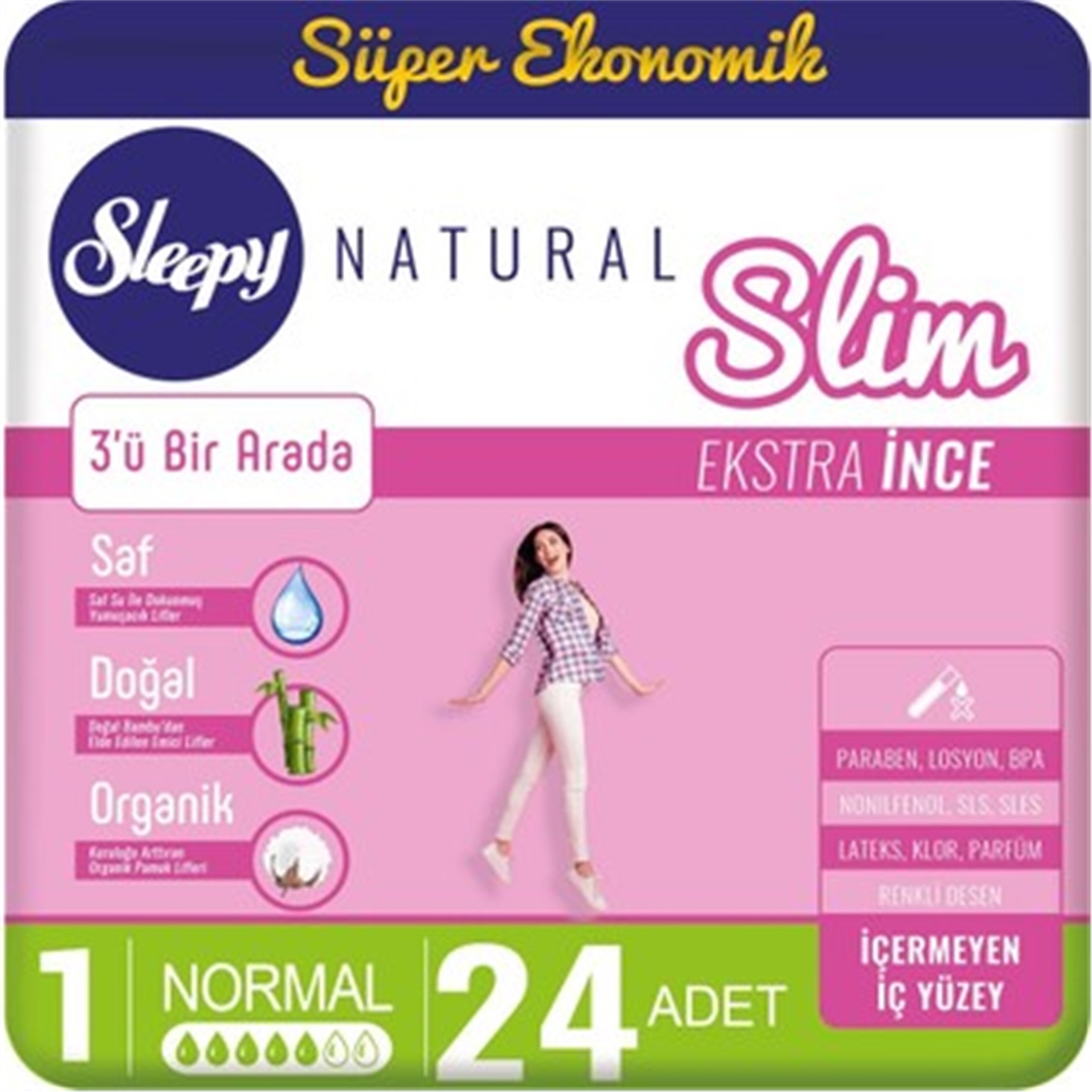  SLEEPY NATURAL  EKO  NORMAL 24 LU 