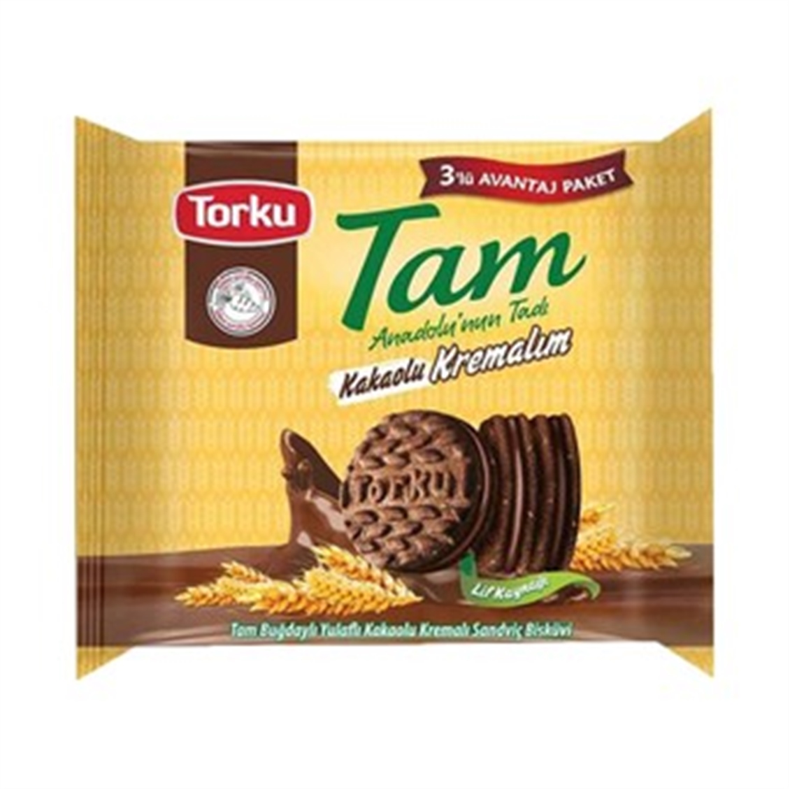  TORKU KURABIYE KAKAOLU 3*90GR 