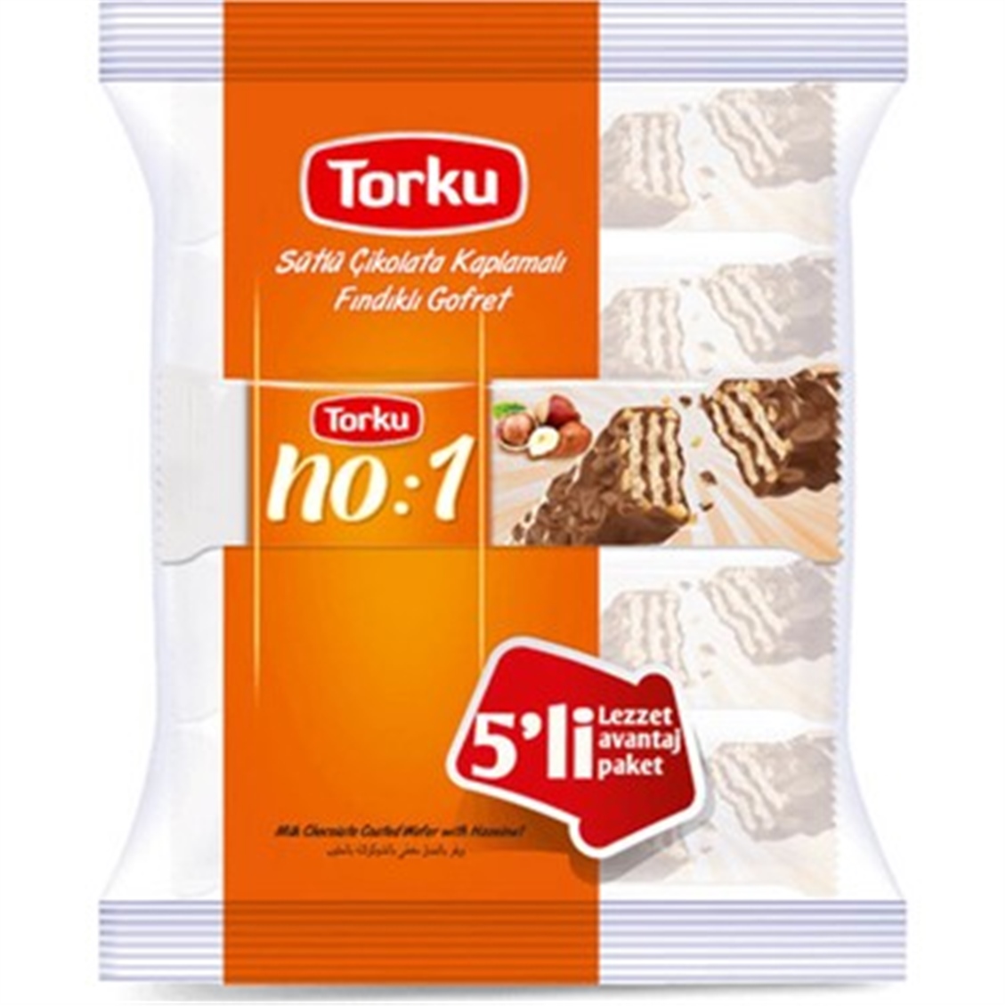  TORKU GOFRET NO 1 FINDIKLI  5 LI 160 GR 