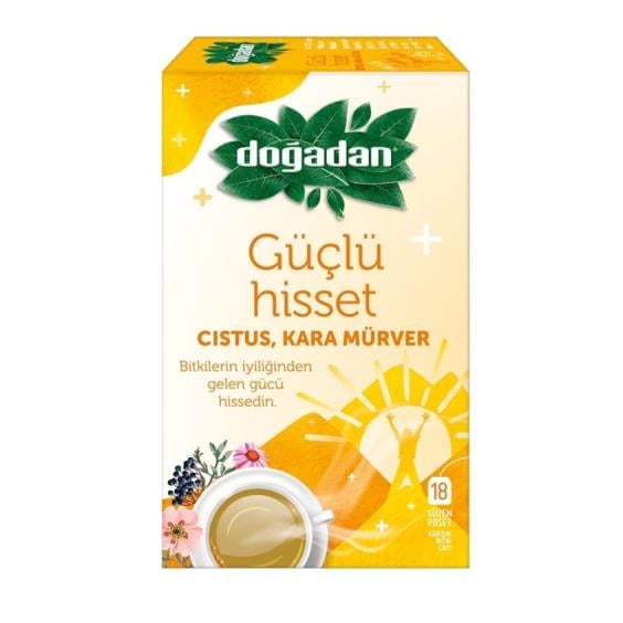 Doğadan Güçlü Hisset Çayı 18li