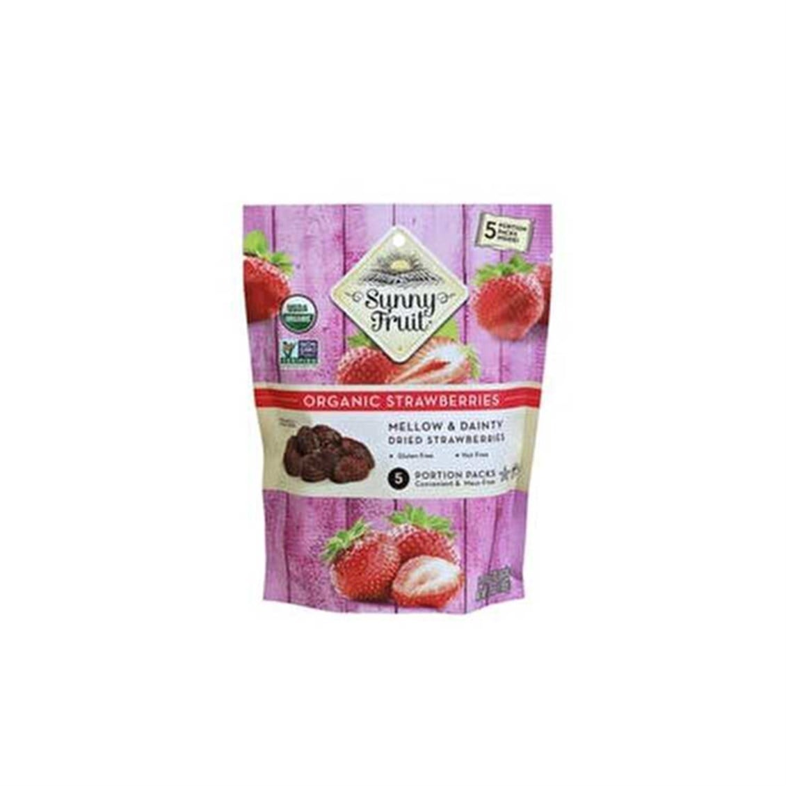 Sunny Fruit Organik Çilek Kurusu 100 Gr