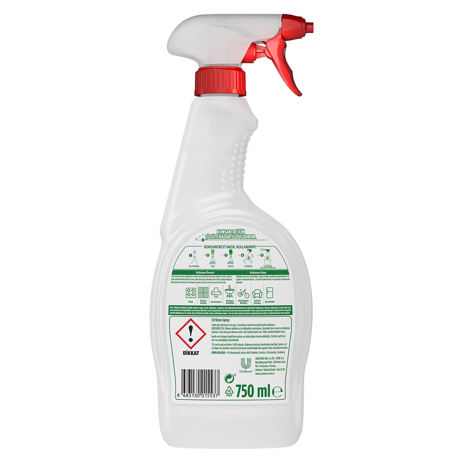 Cif Krem Sprey 750  ml