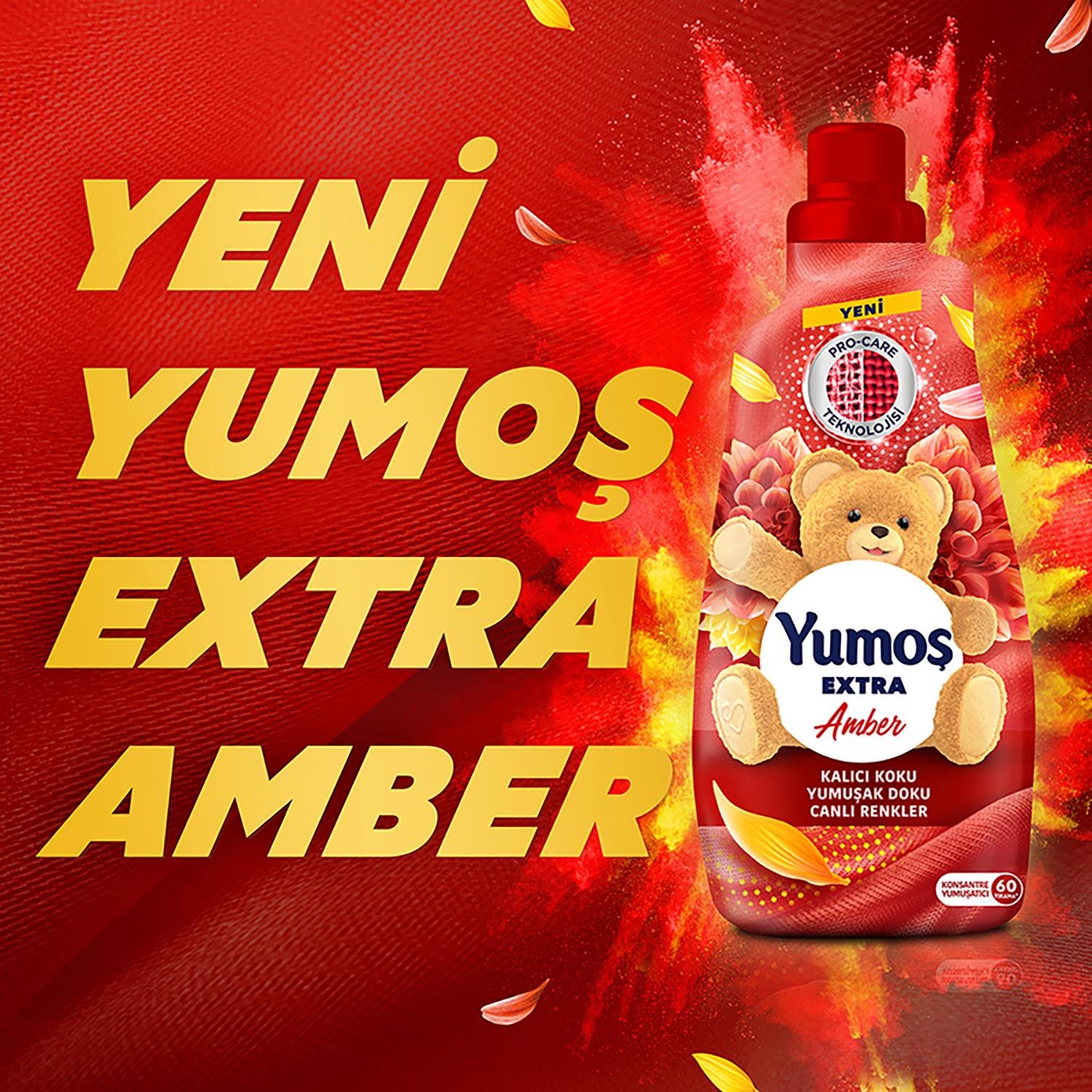 Yumoş Extra Yumuşatıcı 1440 mlAmber