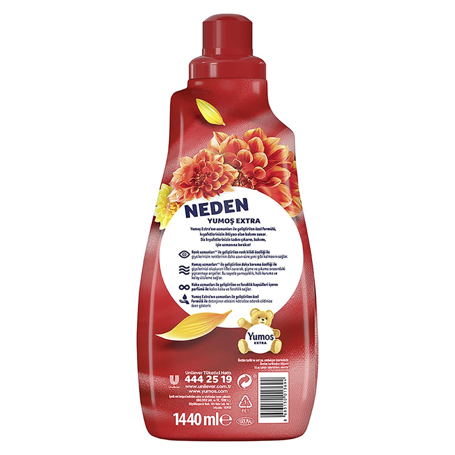Yumoş Extra Yumuşatıcı 1440 mlAmber