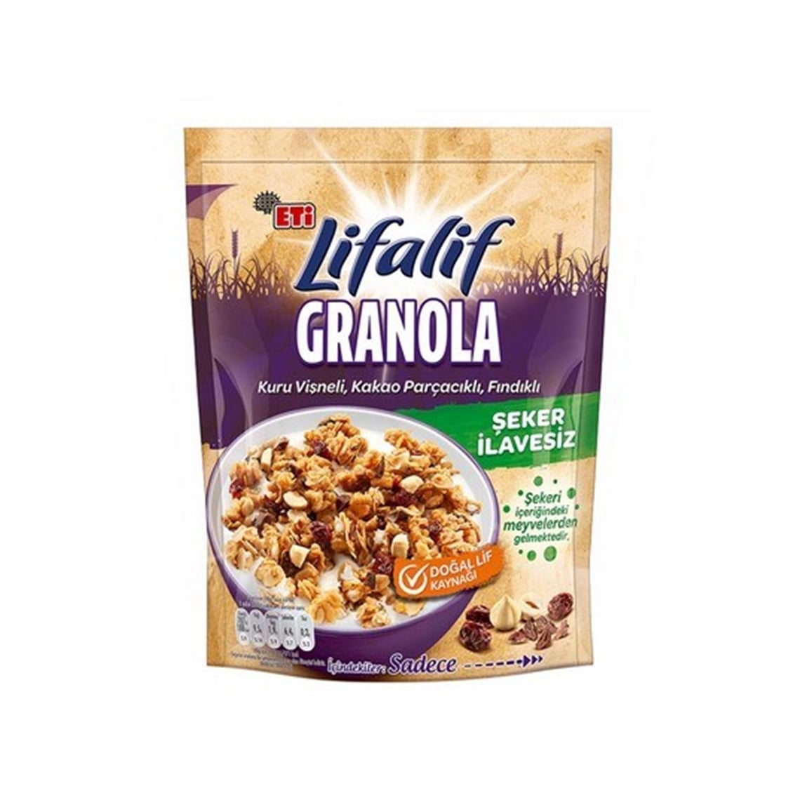  ETI LIFALIF GRANOLA VISNE KAKAOLU 200 GR 