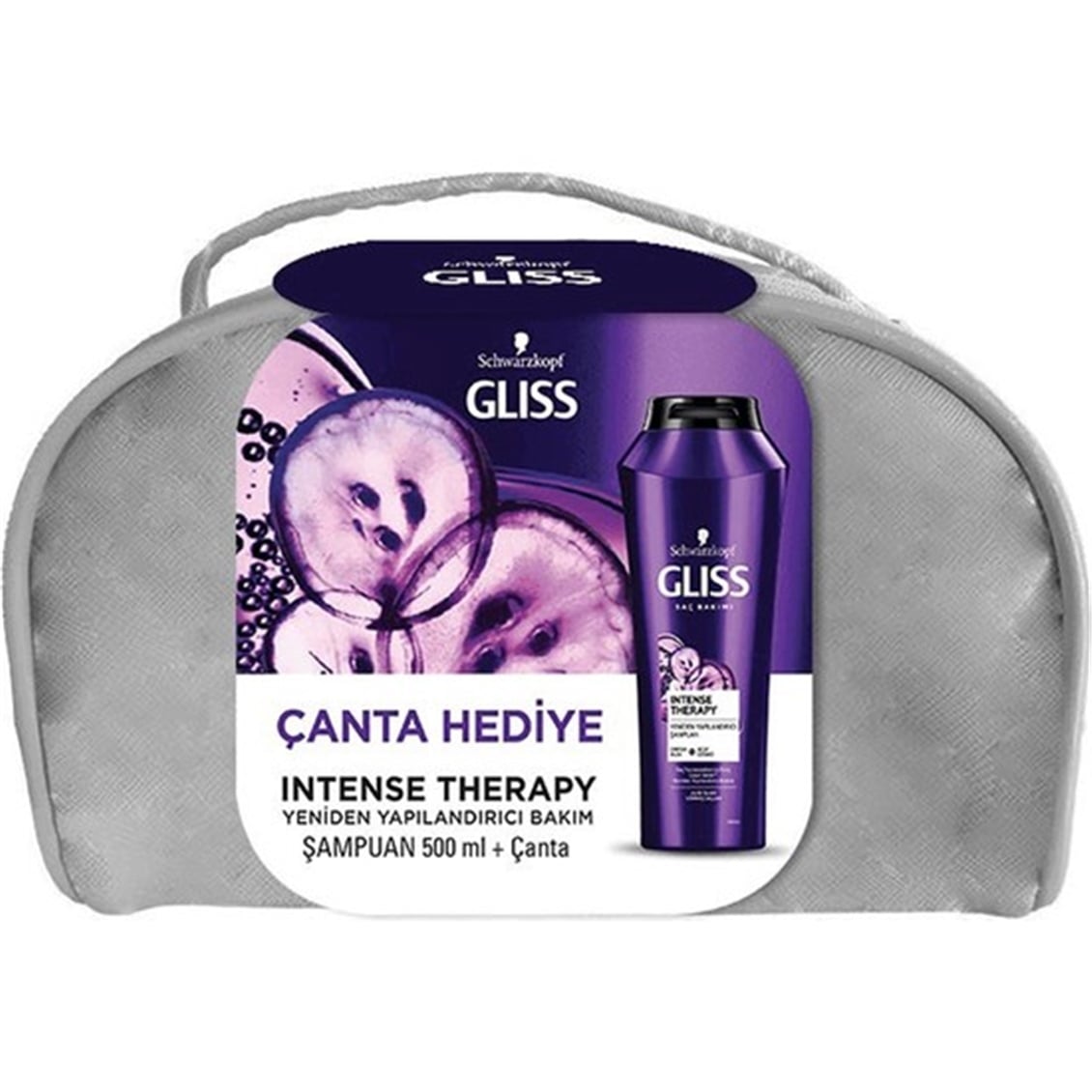  GLISS SAMPUAN INTENSE THERAP 500ML+CANTA 