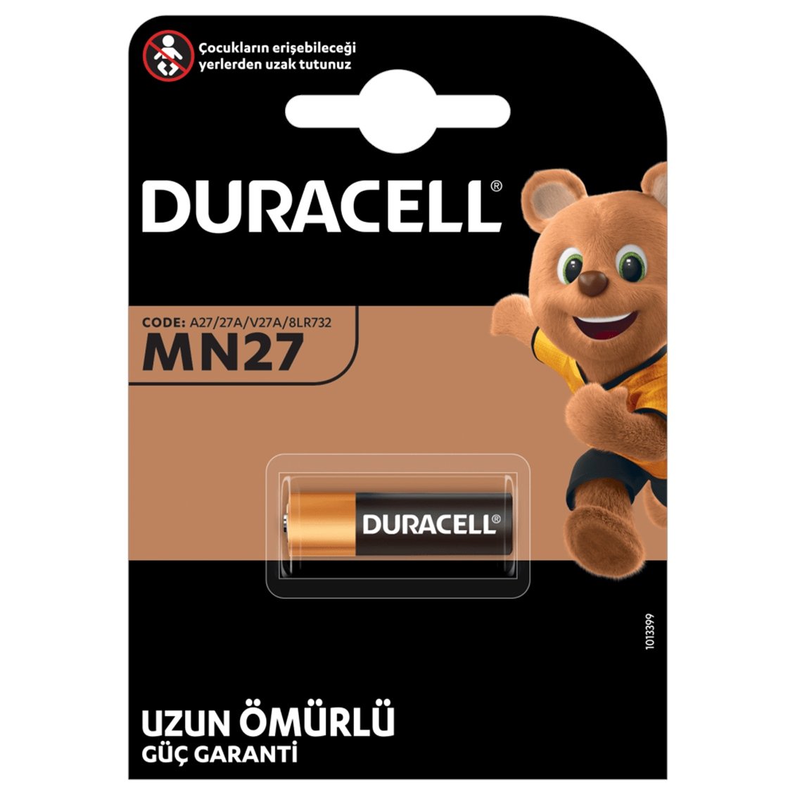  DURACELL OZEL ALKALIN MN27 12 VOLT 