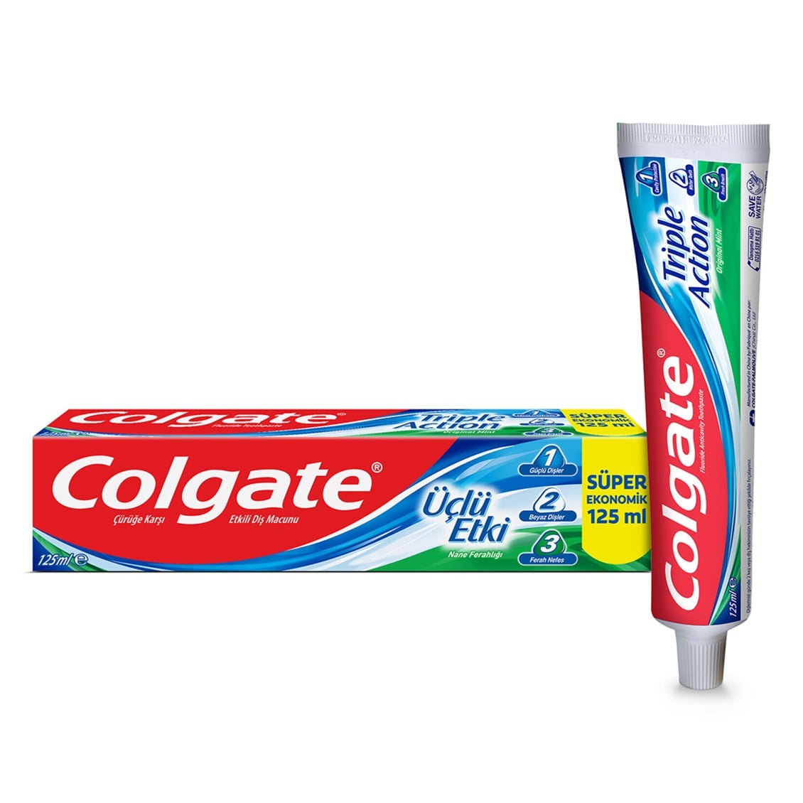 Colgate Diş Macunu 125 Ml Uclu Etkı