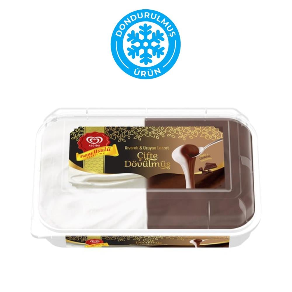 Algida Maraş Sade Çikolata Çifte 500 ml