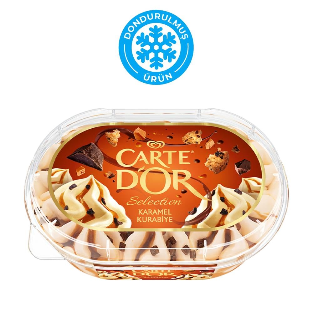 Algida Carte D'Or Selection Karamel Kurabiye 800 ml