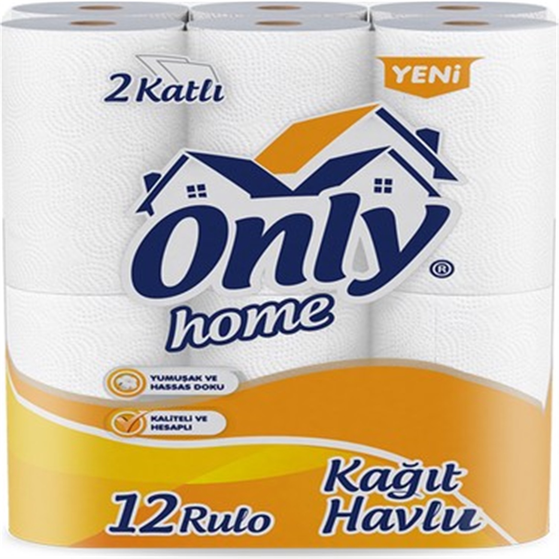 Only 2 Katlı Havlu 6'lı 
