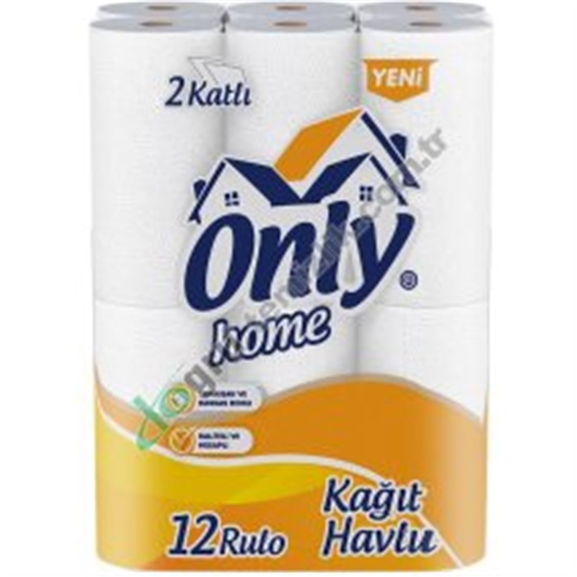 Only 2 Katlı Havlu 12'li 