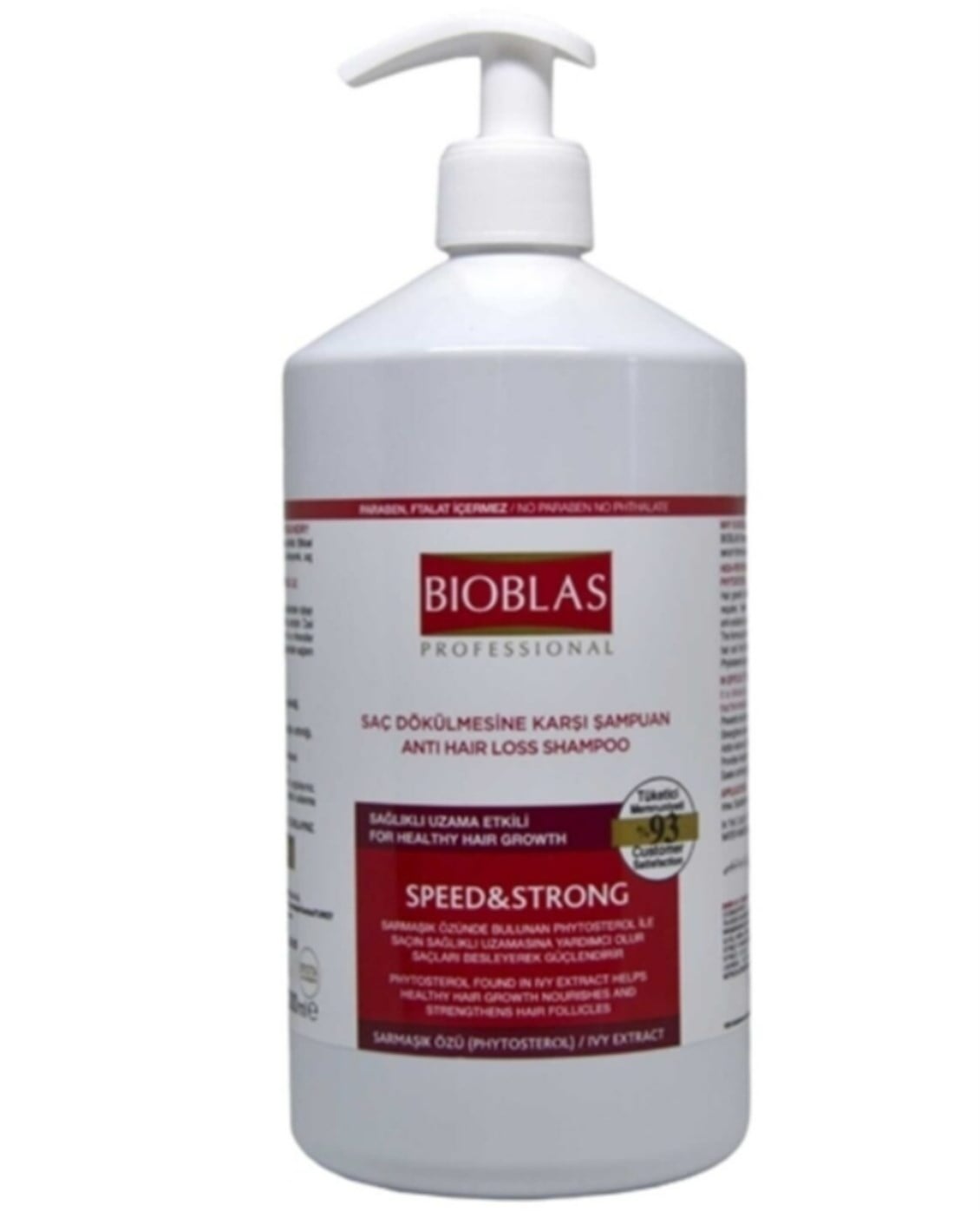 Bioblas Speed & Strong 1000 ml Şampuan