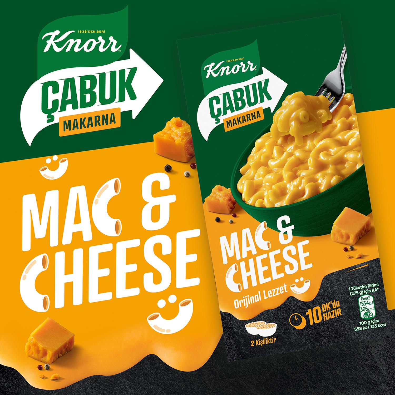 Knorr Çabuk Mac & Cheese 212 gr