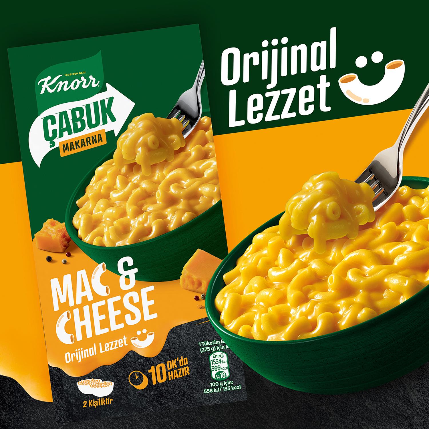 Knorr Çabuk Mac & Cheese 212 gr