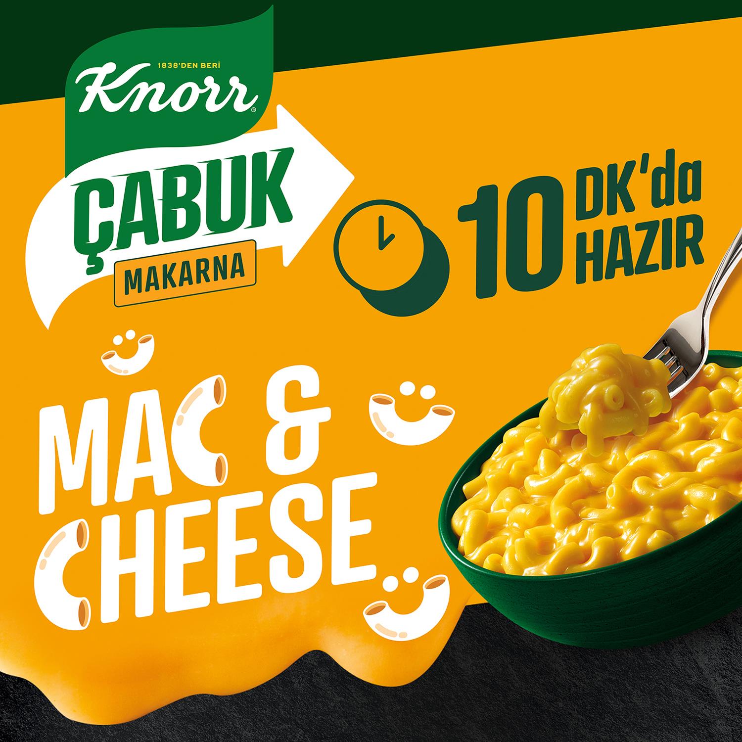 Knorr Çabuk Mac & Cheese 212 gr