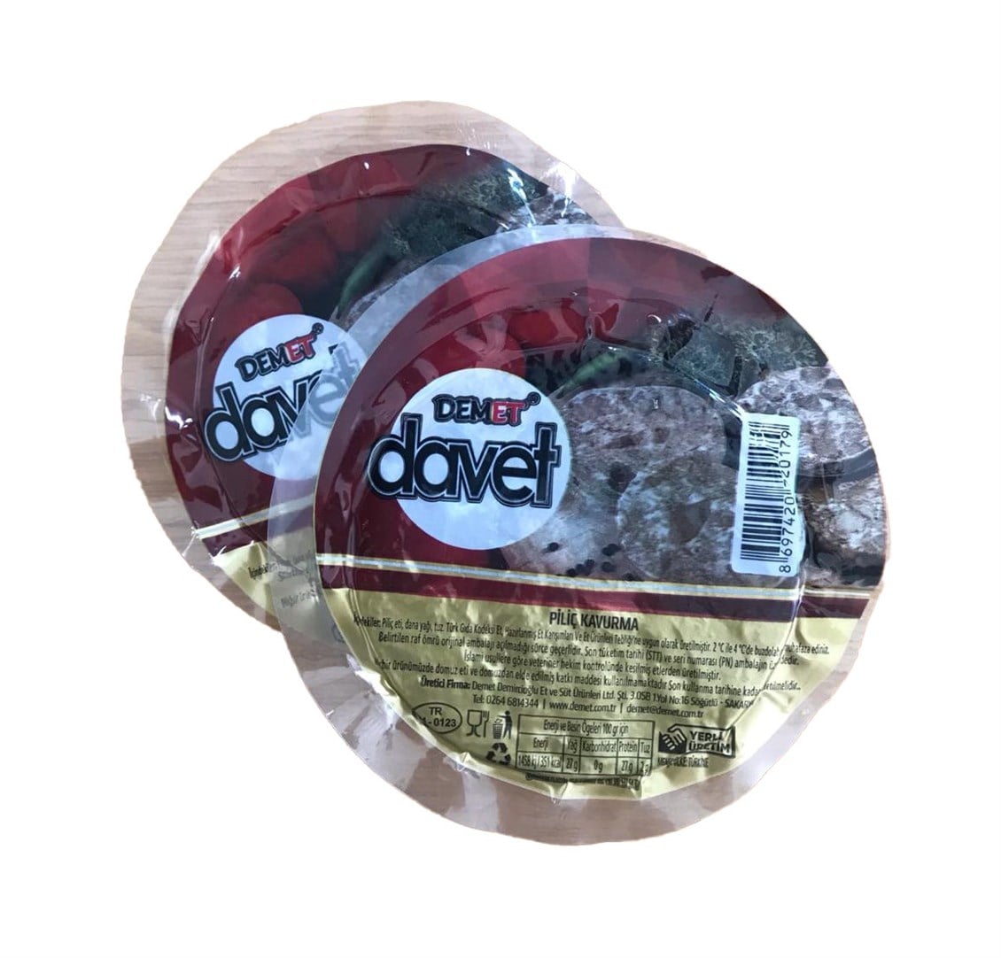 Demircioğlu Davet Kavurma Piliç 100 Gr