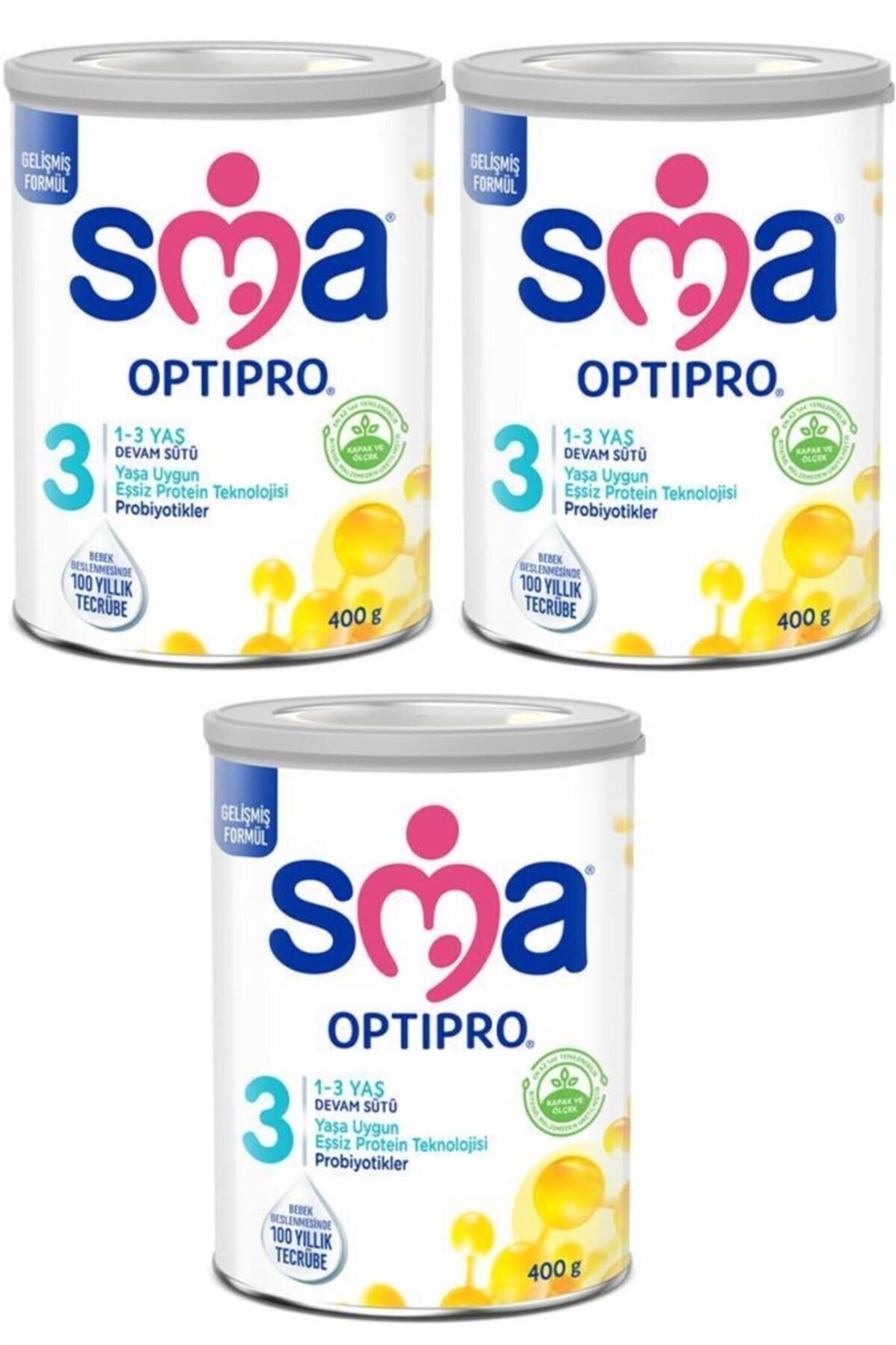 ETC. SMA 3 OPTİPRO PROBİYOTİK 400 GR X 3
