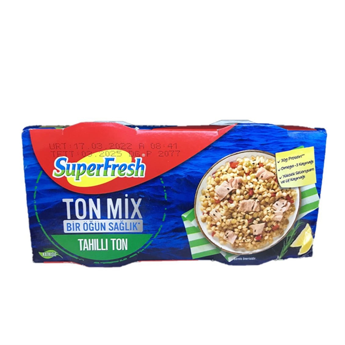 Süperfresh Tahıllı Ton Balığı 2x150 Gr