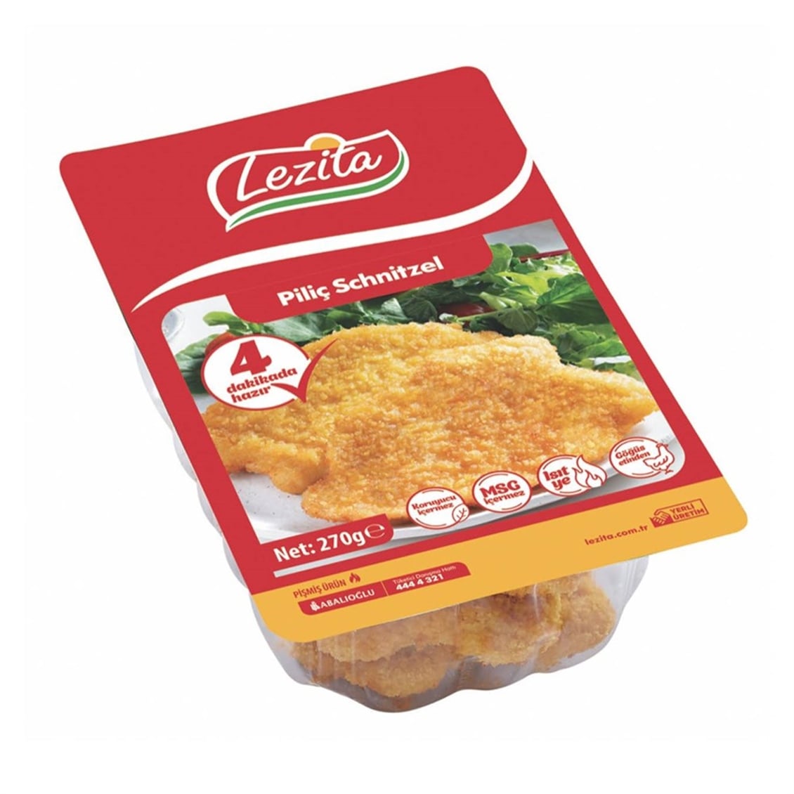 Lezita Piliç Schnıtzel 270 Gr