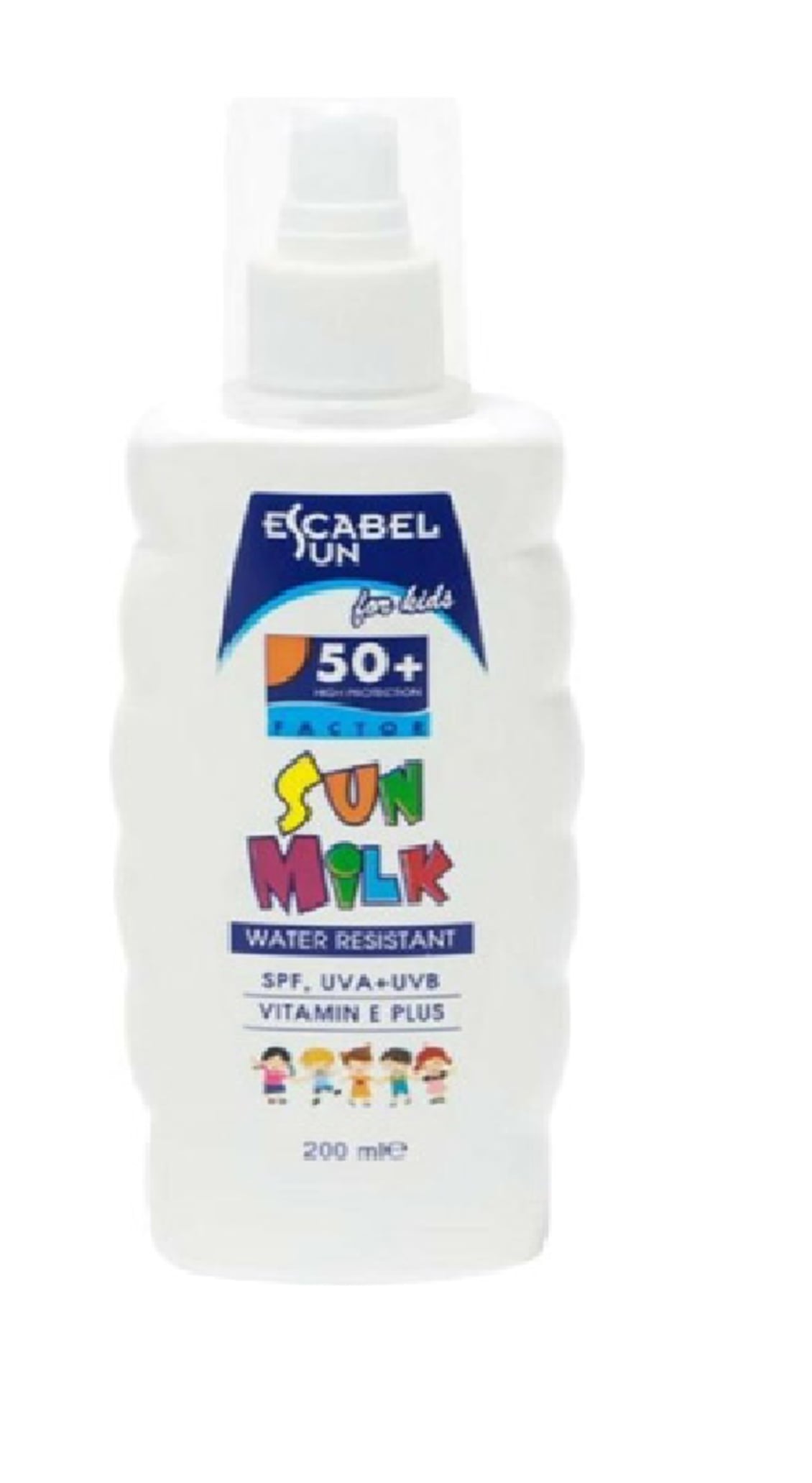 Escabel Gunes Sutu Cocuk Spf50 200ml