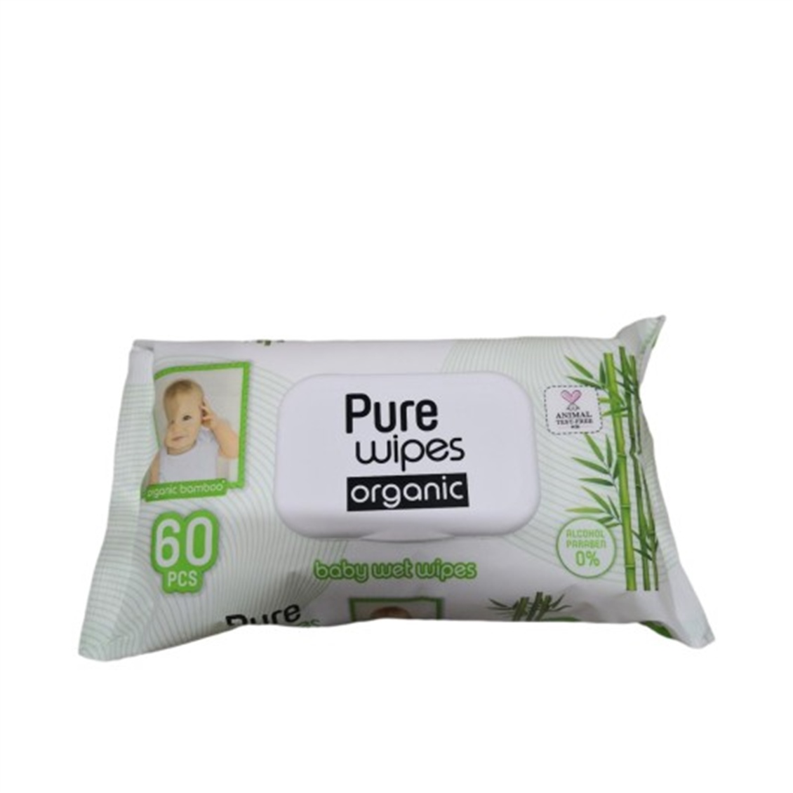Pure Bambu Islak Havlu 60'lı