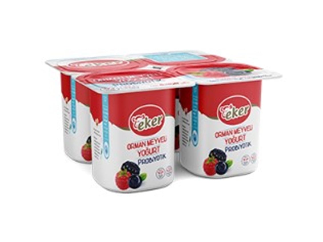 Eker Yoğurt Probyotik Meyvelı Orman 4*100gr