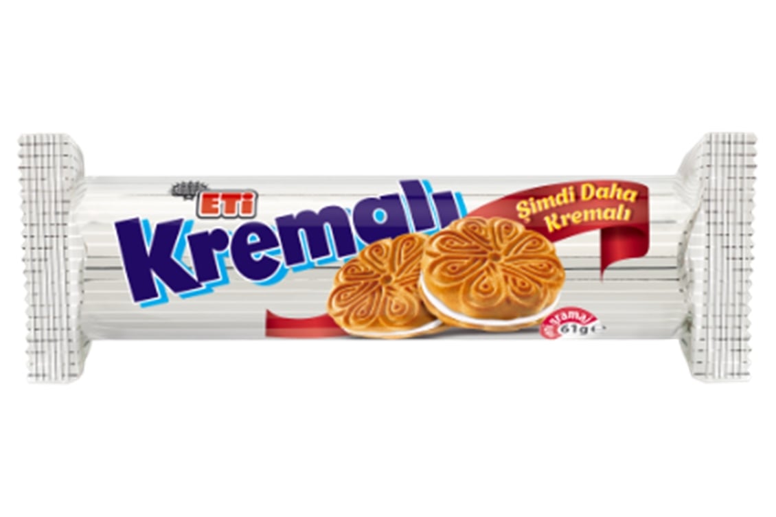 Eti Kremalı Bisküvi 61 Gr