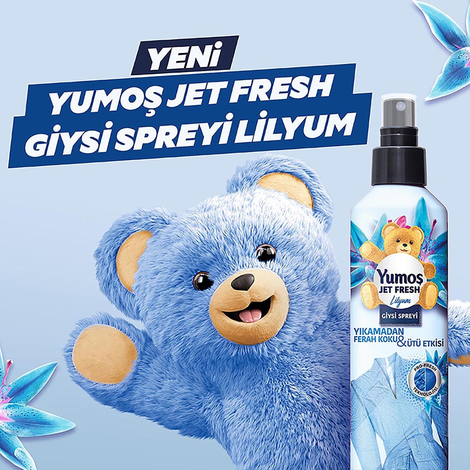 Yumoş Jet Fresh Lilyum 200 ml