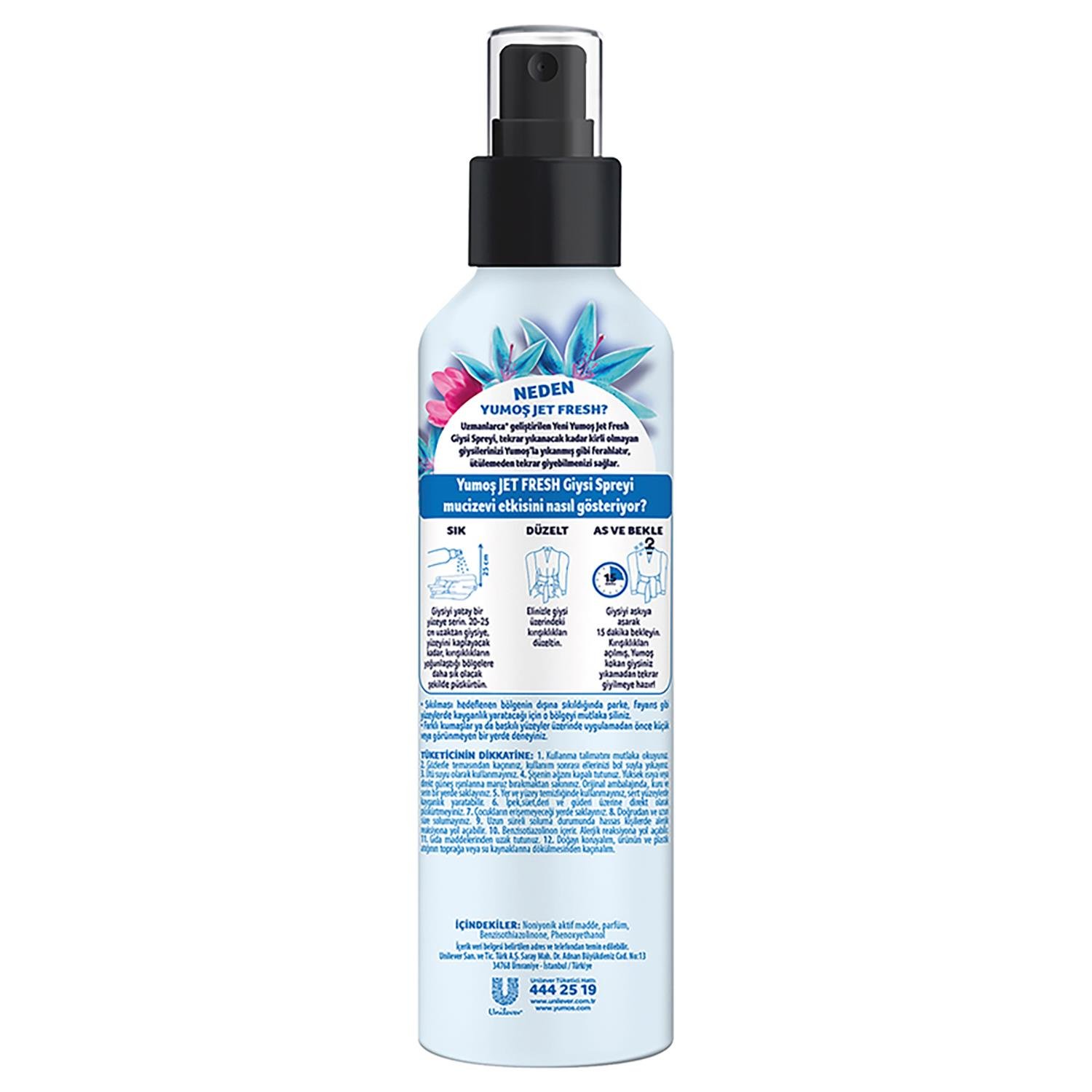 Yumoş Jet Fresh Lilyum 200 ml