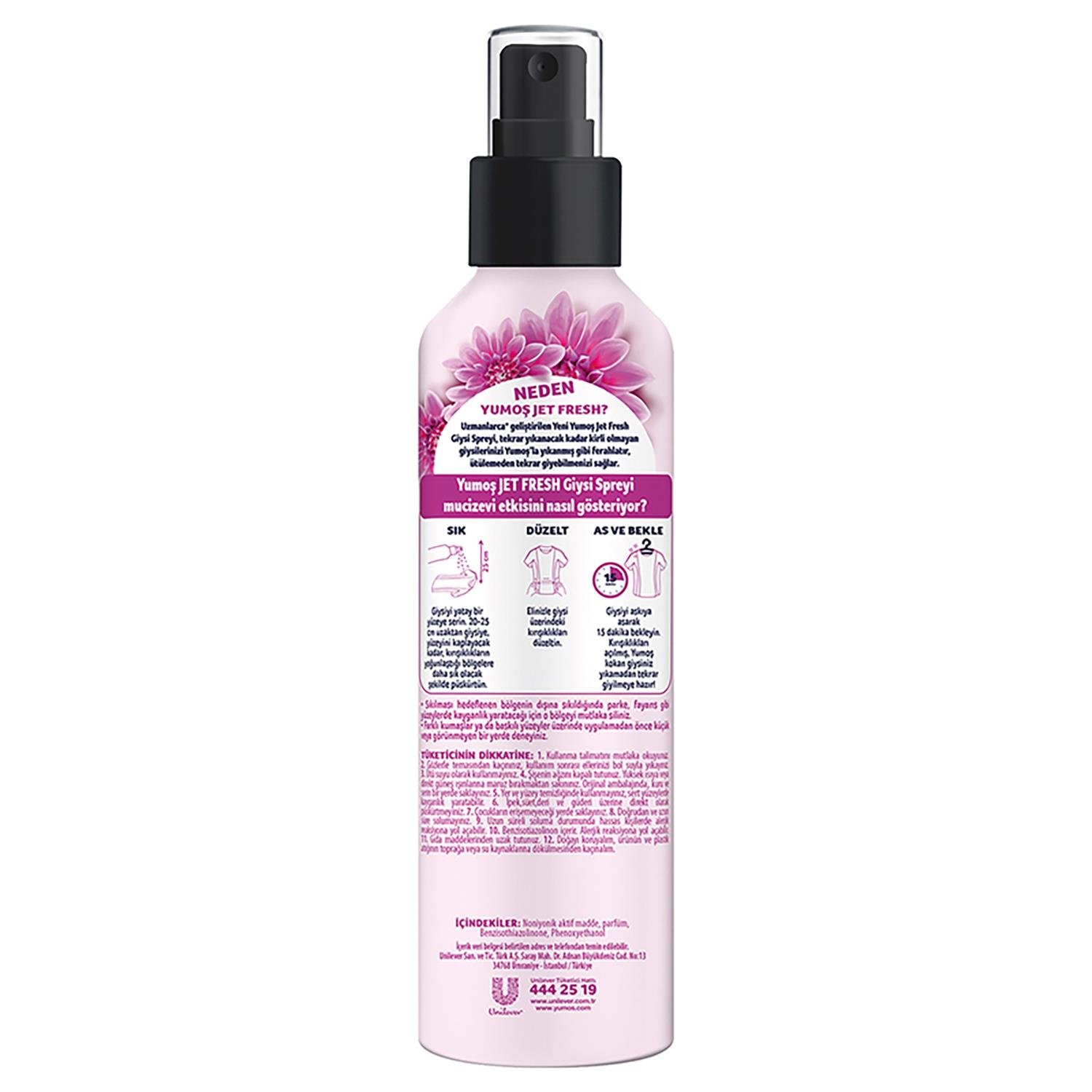 Yumoş Jet Orkide Lilyum 200 ml