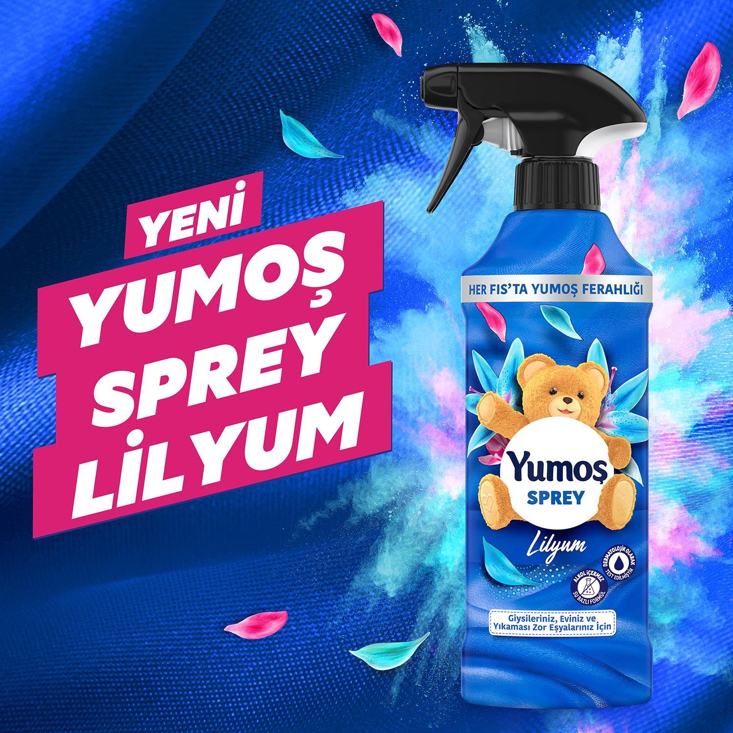Yumoş Sprey Lilyum 450 ml