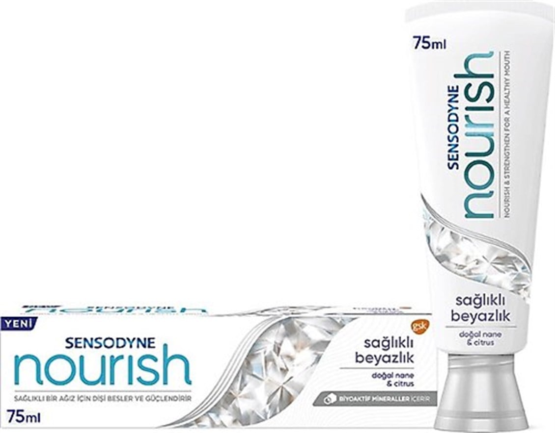 SENSODYNENOURISHSAĞLIKLIBEYAZLIK75ML