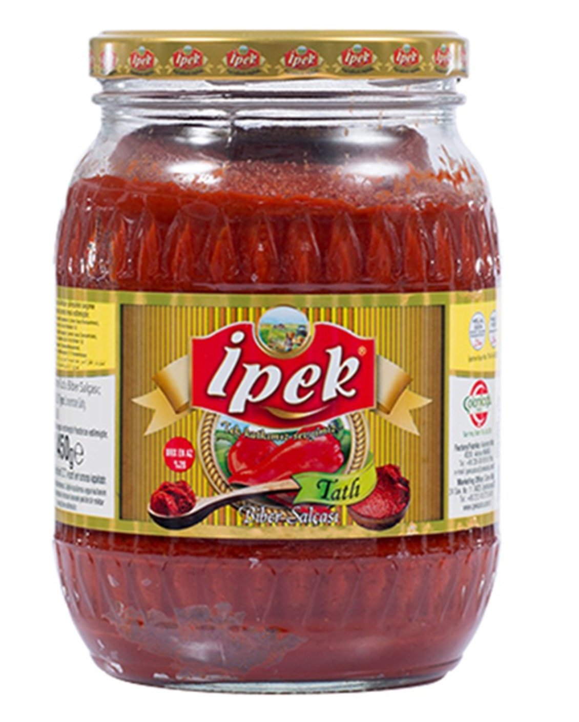 İpek Tatlı Biber Salçası 1650 Gr