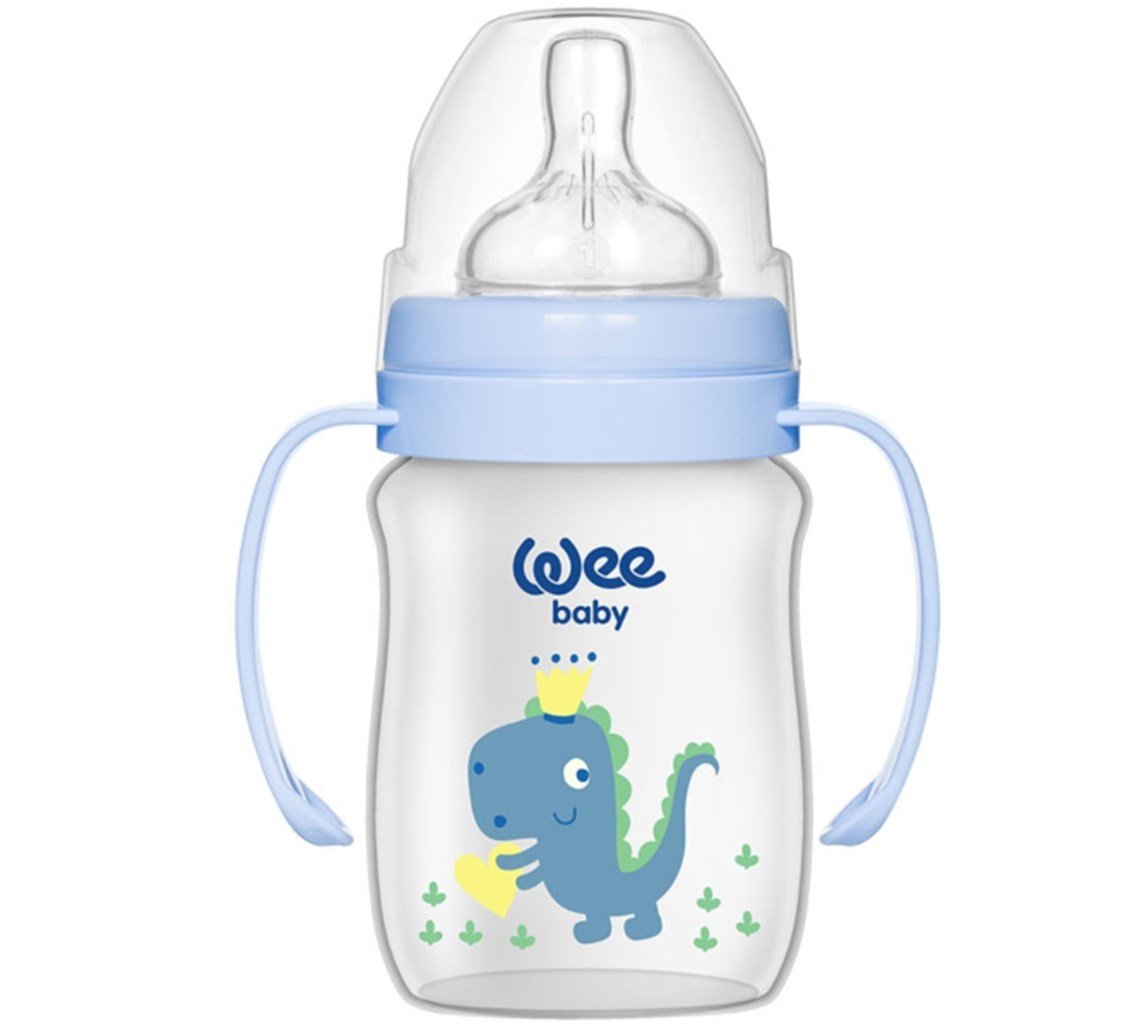Wee Baby Klasik Plus Geniş Ağızlı Kulplu Pp Biberon 150 ml
