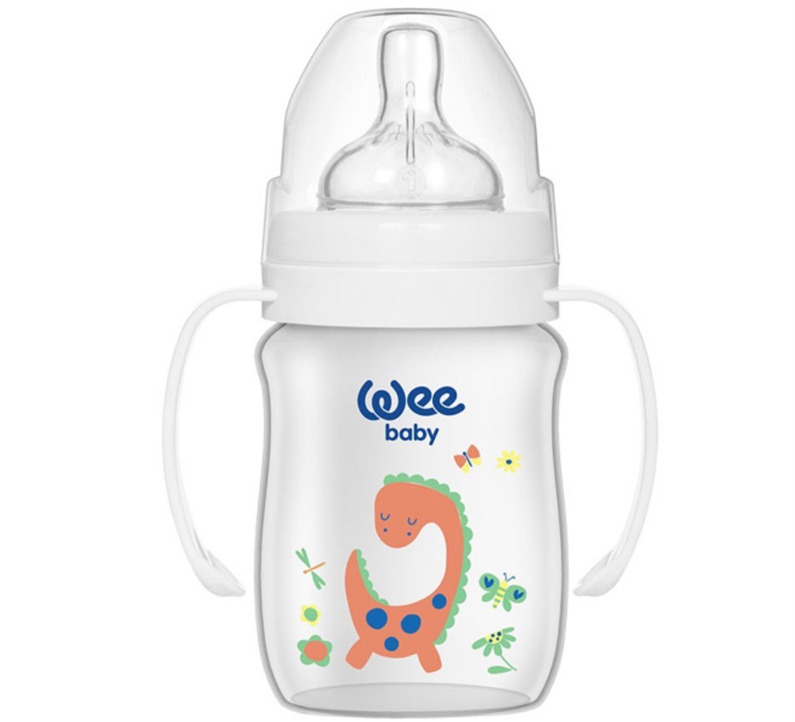 Wee Baby Klasik Plus Geniş Ağızlı Kulplu Pp Biberon 150 ml