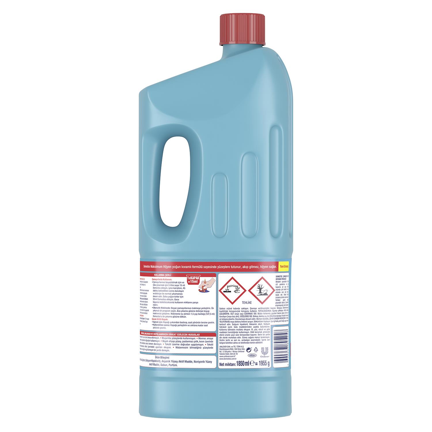 Domestos Okyanus Ferahlığı Çamaşır Suyu 1850 Ml