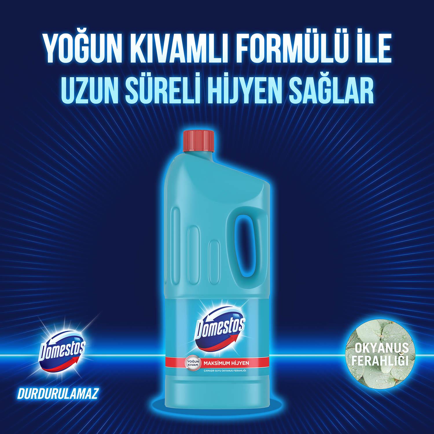 Domestos Okyanus Ferahlığı Çamaşır Suyu 1850 Ml