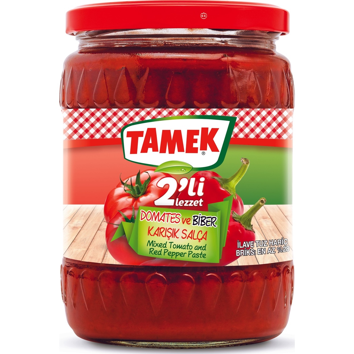 Tamek Domates-Biber Salça 540 Gr
