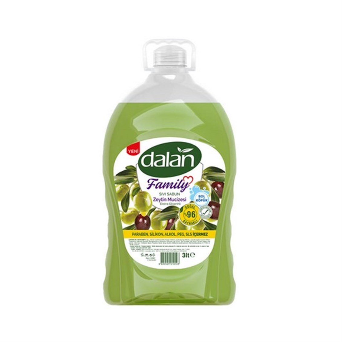 Dalan Sıvı Zeytin Yağı Mucizesi 3 lt 