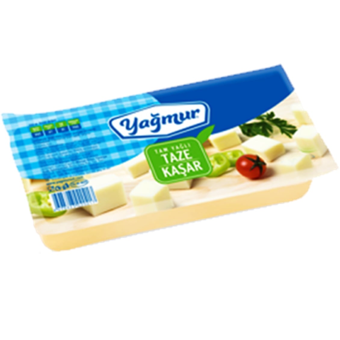 Yağmur Tam Yağlı Taze Kaşar 600 Gr