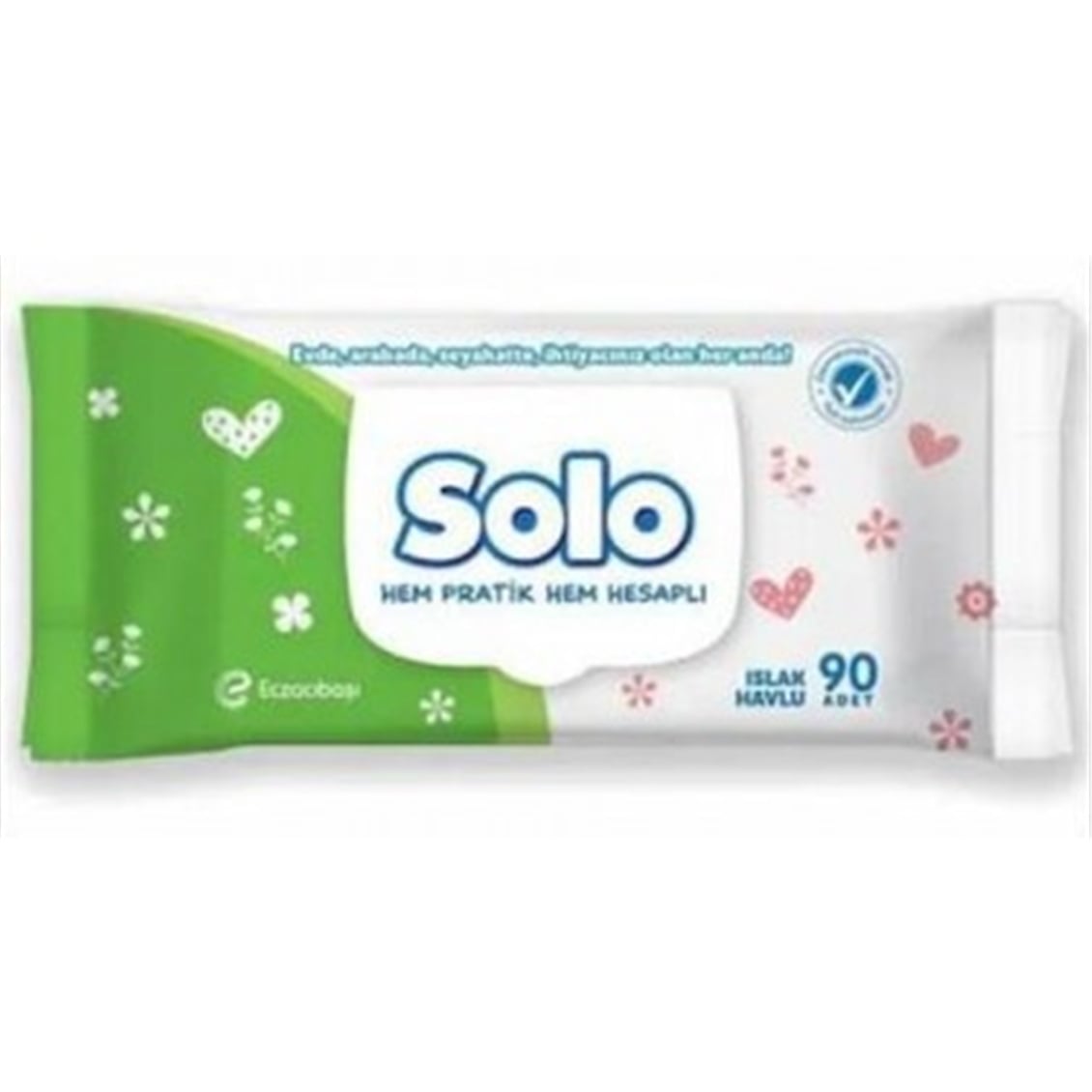Solo Islak Havlu 90 Yaprak Kapaklı