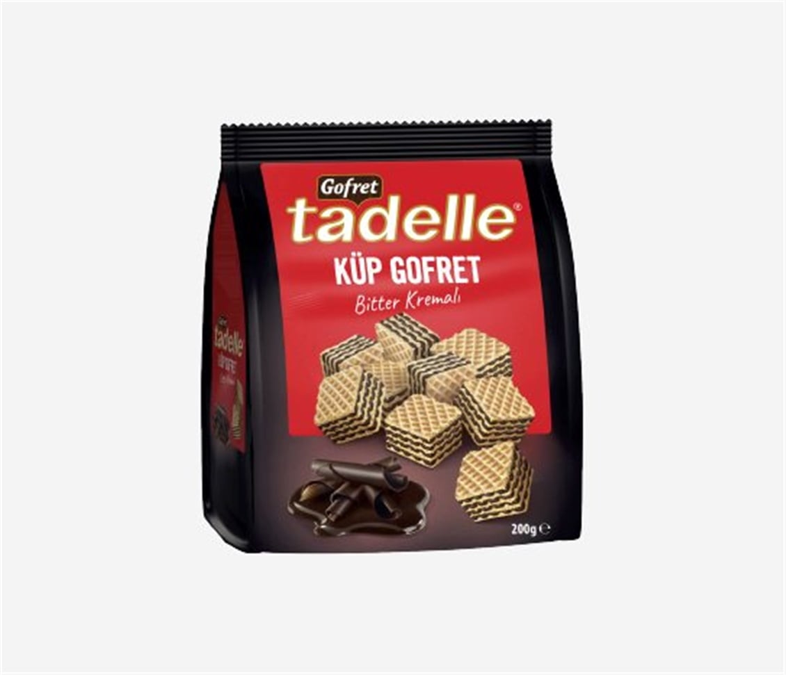 Tadelle Küp Gofret Bitter Kremalı 200 Gr