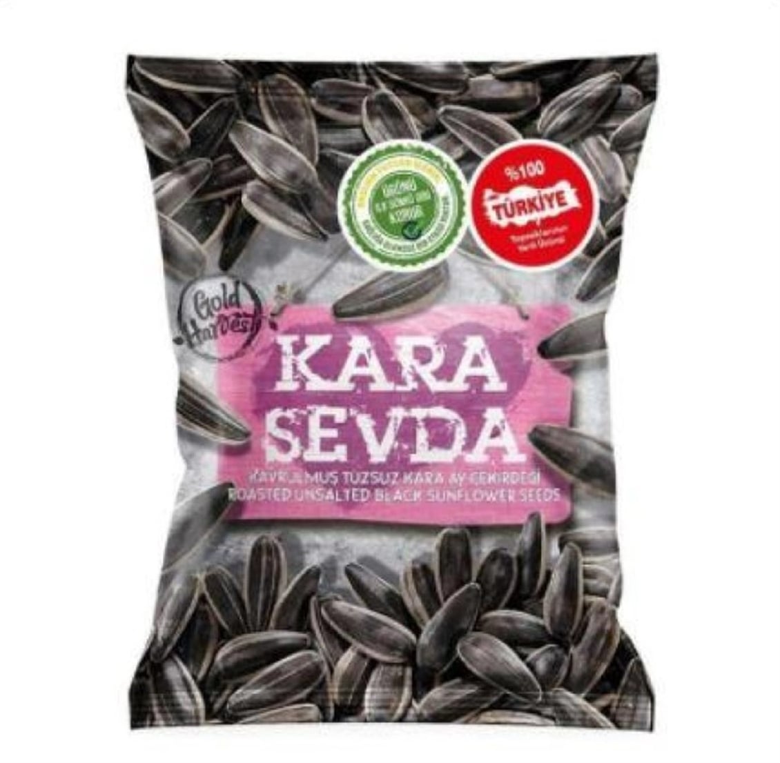 Kara Sevda Tuzsuz Siyah Ayçekirdeği 80 gr