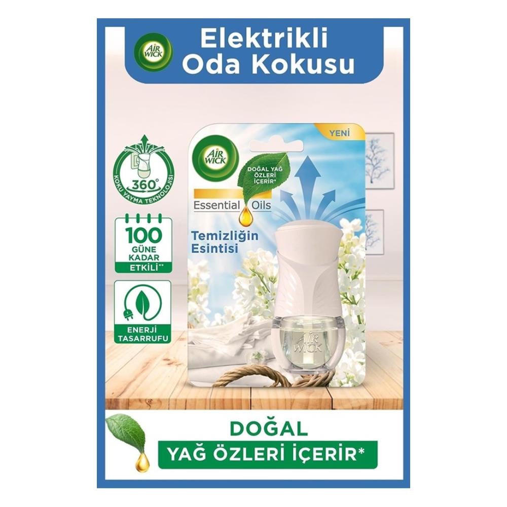 Airwick Elektrkli Koku Temizlik Esintisi
