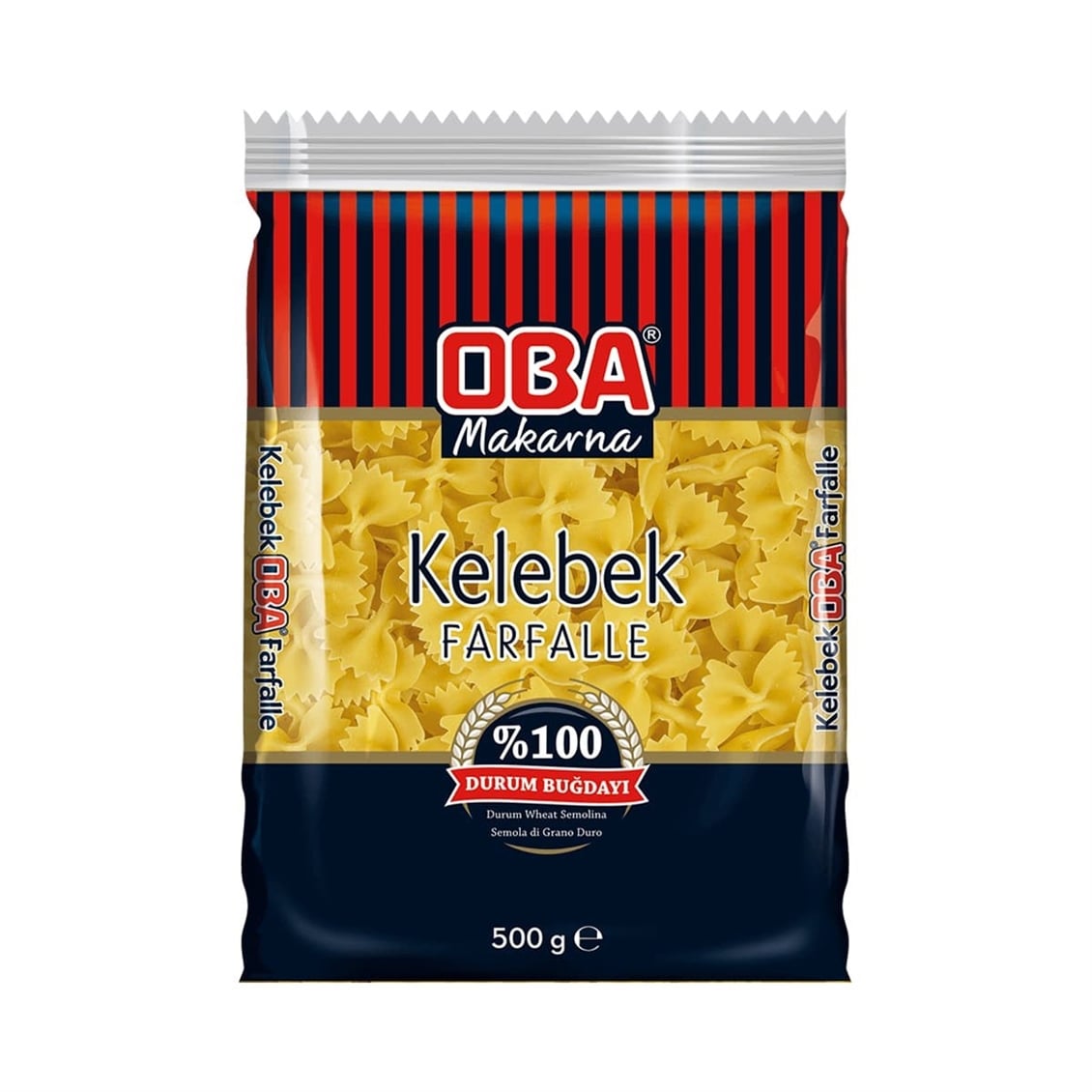Oba Makarna 500 Gr Kelebek