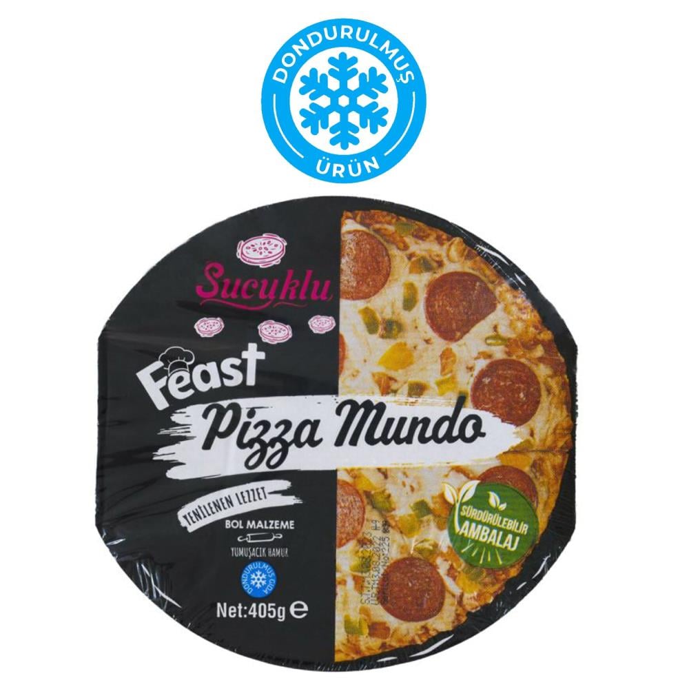 Feast Pizza Mundo Sucuklu 405 gr
